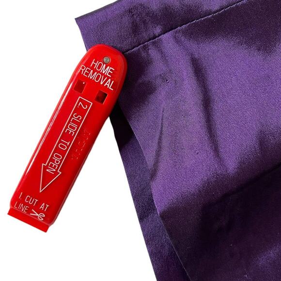 Alfred Sung Strapless Peau De Soie Majestic Purple Cocktail Dress Size 18 BNWT - Picture 6 of 12